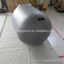 Rodillo de aire inflable del ejercicio del rodillo de aire de la gimnasia de la venta caliente